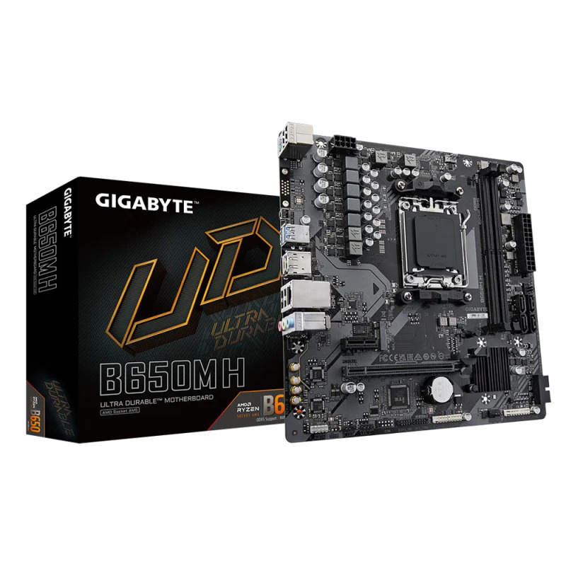 TARJETA MADRE GIGABYTE B650M H / SOCKET AM5 / DDR5 / HDMI / DP / MICRO ATX / GAMA MEDIA image 5